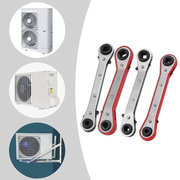 Sakerplus Maintenance Double-ended Square Ratchet Wrench