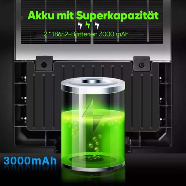 Solar-LED-Lampe für den Außenbereich