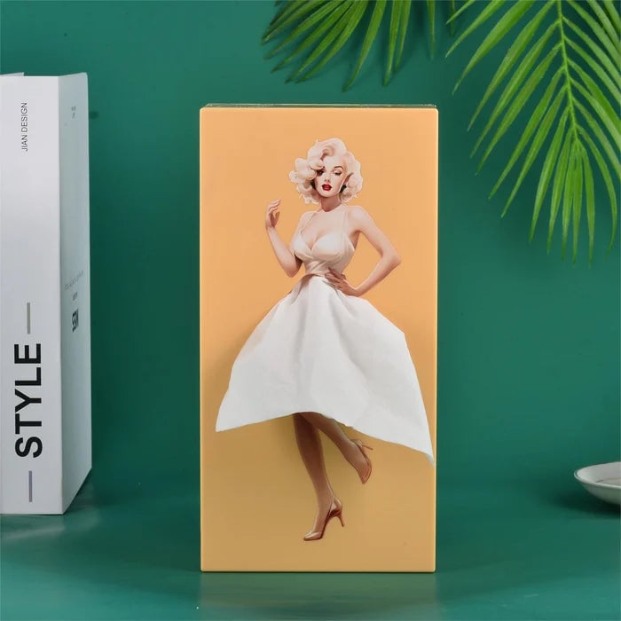 Nieuwe stijl Flying Skirt Tissue Box