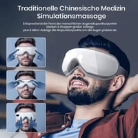 Premium-Augenpflegegerät, Augenmaske mit Feuchtigkeitsspender und Augenmassagegerät