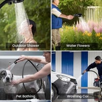 Sakerplus Portable Rechargeable Outdoor Camping Shower Pump