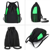 Einfarbiger Sportrucksack mit Kordelzug aus Nylon