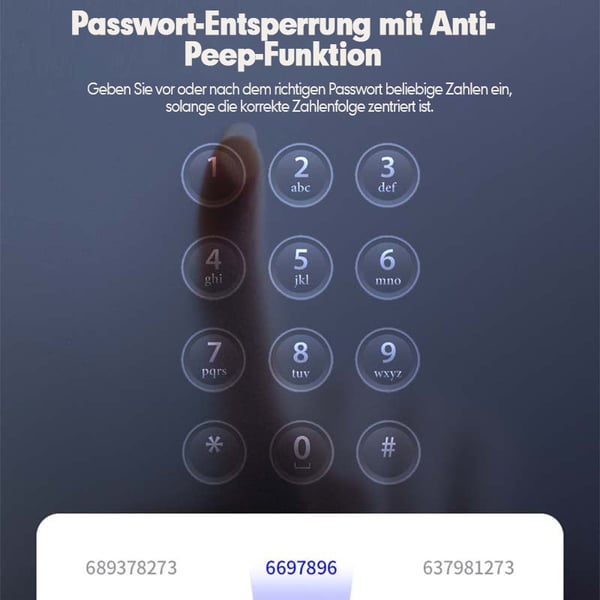 Fingerabdruck-Smart-Bluetooth-Türschloss