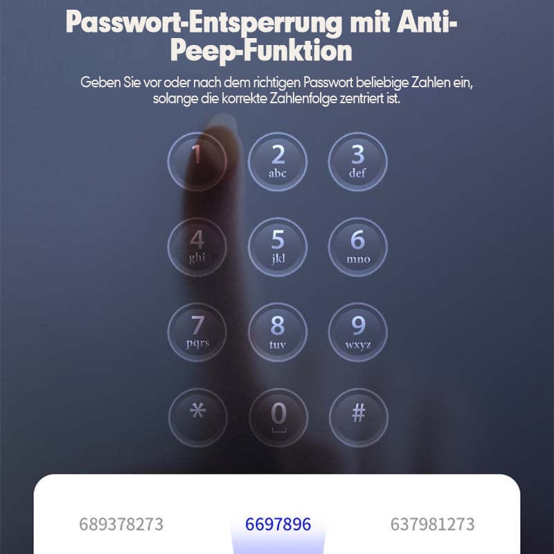 Fingerabdruck-Smart-Bluetooth-Türschloss