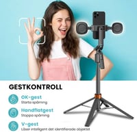 Smart Spårningsgimbal Selfiepinne