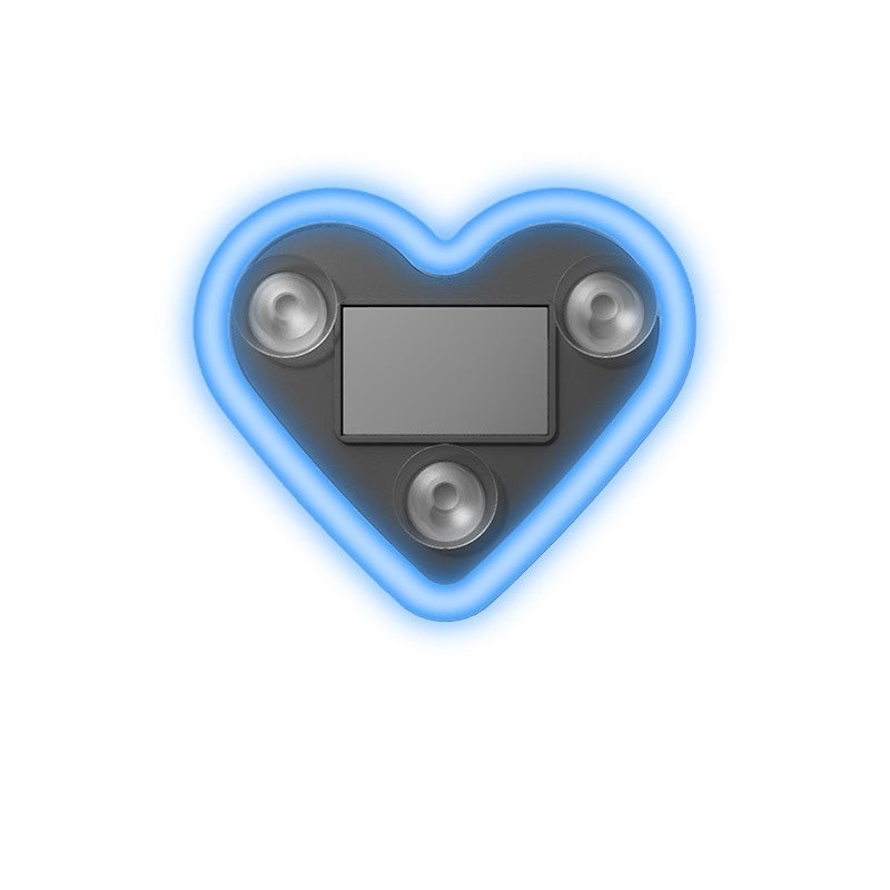 Solar Heart LED Car Ambient Light