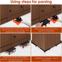 Sakerplus Furniture Lift Mover Tool Set