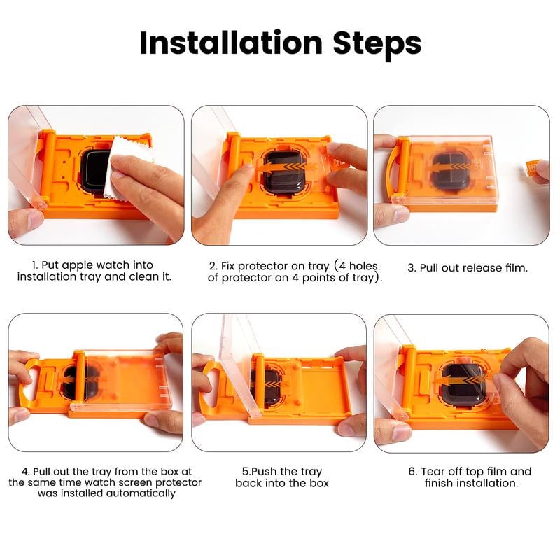 Transparent HD Flexible Film Pull-Out Style