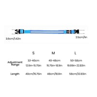 Dual Fiber Nighttime Luminous Dog Collar
