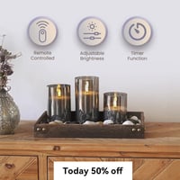 3D Glass Realistic LED Light