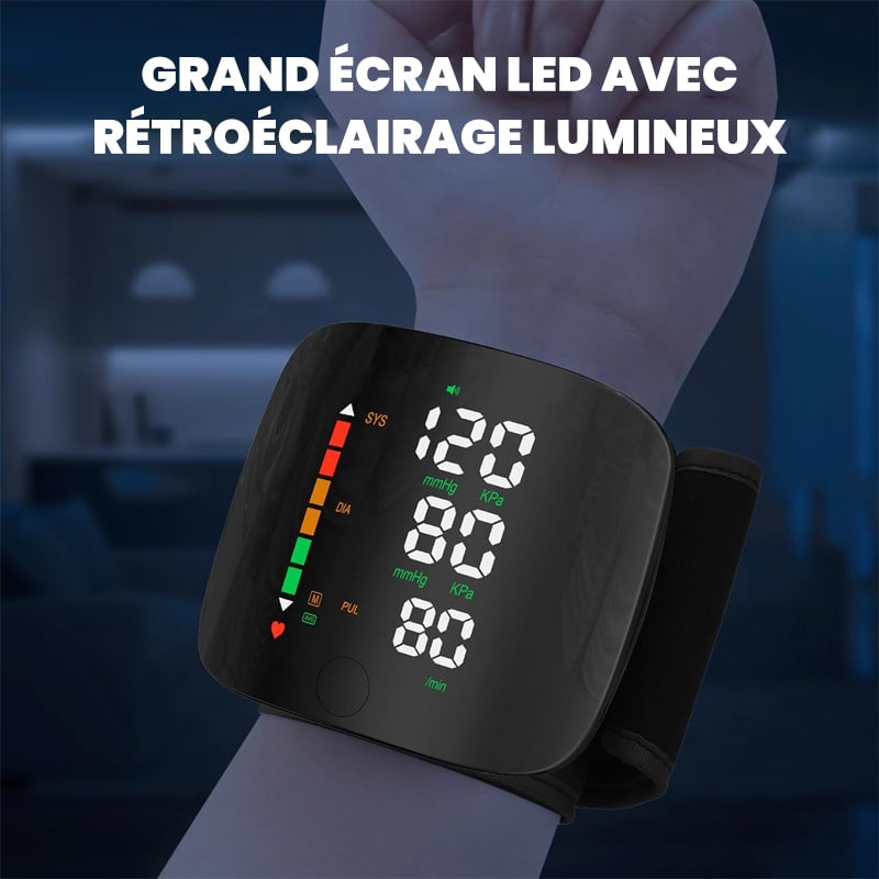 Tensiomètre au poignet