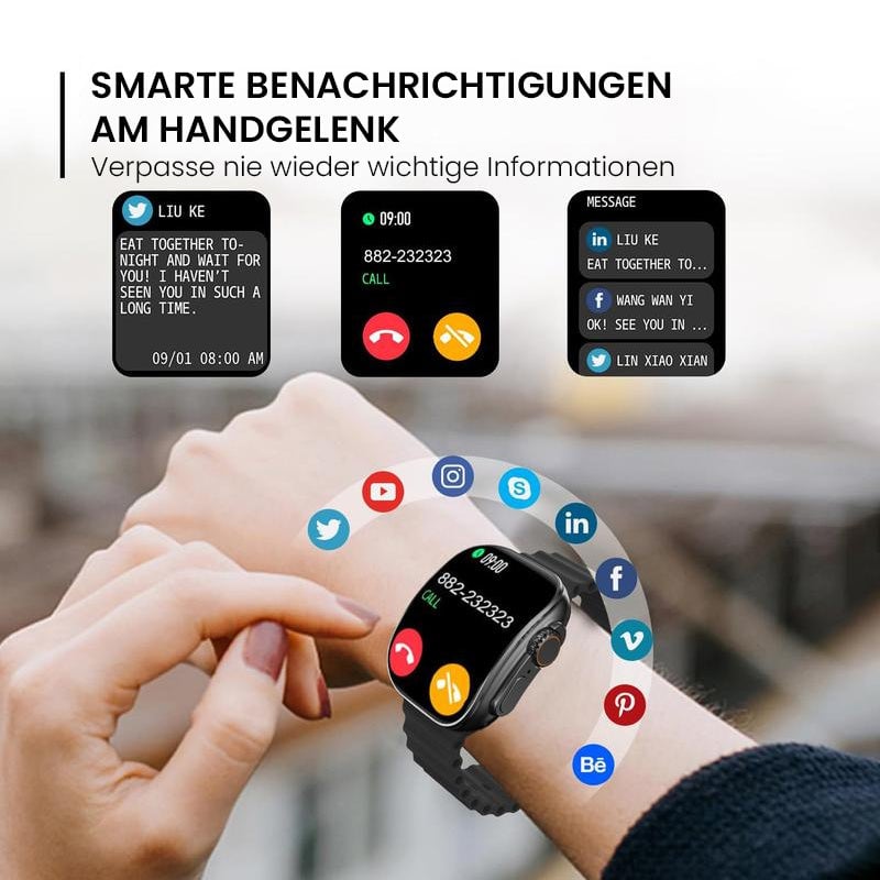 2025 Neue Multifunktionale Smartwatch für Herren und Damen