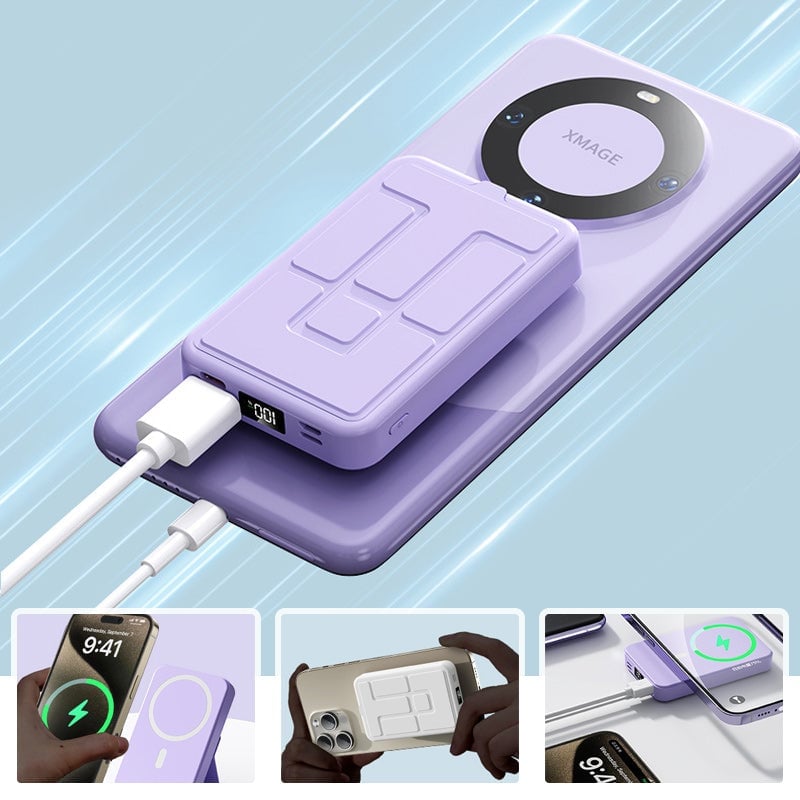 Wireless Portable Magnetic Power Bank