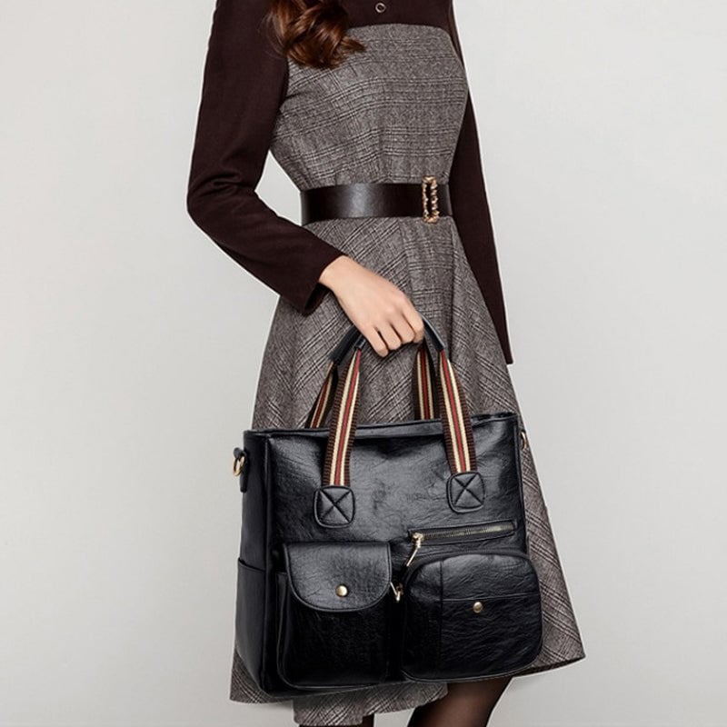 Women‘s Large capacity Multi-pocket Handbag