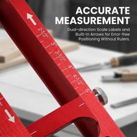 Kexon™ Precision Aluminum Door Hinge Template Jig
