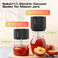 SakerPlus® Electric Mason Jar Vacuum Sealer