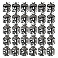 Halloween-Themed Glitter Decorative Candy Box