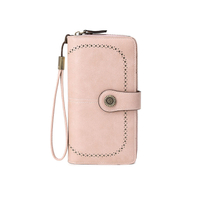 RFID Anti-magnetic Long Wallet