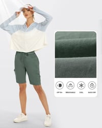 Women's Quick-Dry Cargo Shorts With Pockets