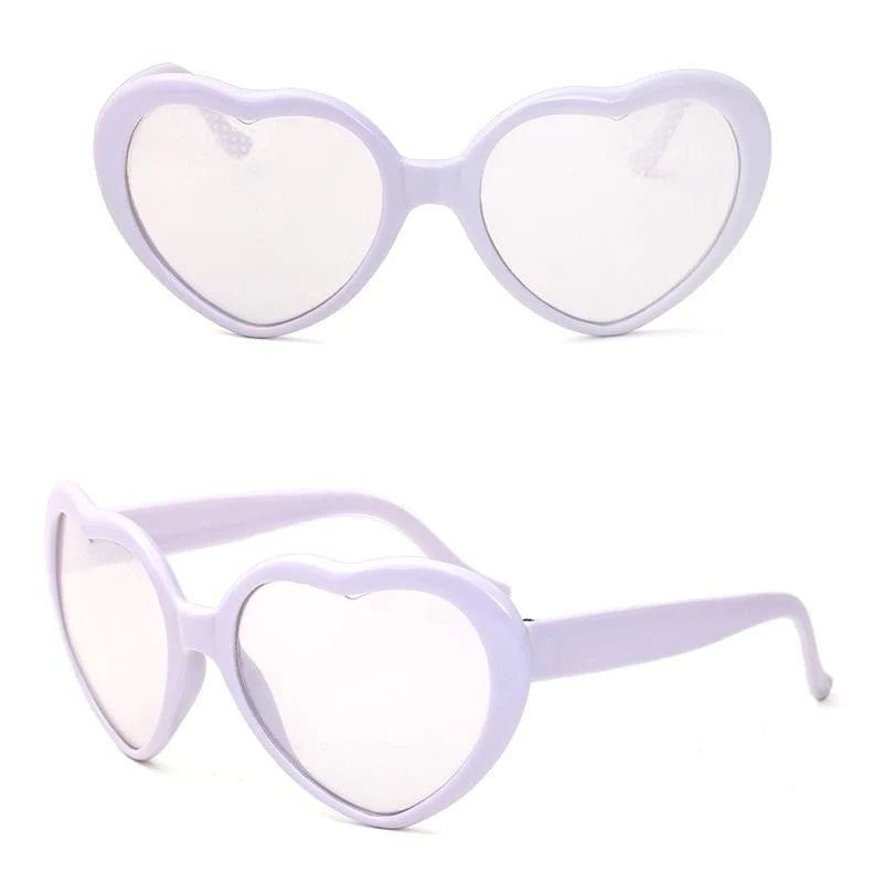 HEART REFRACTION GLASSES