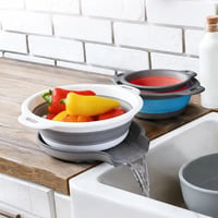 Saker® Collapsible Silicone Kitchen Strainer Set