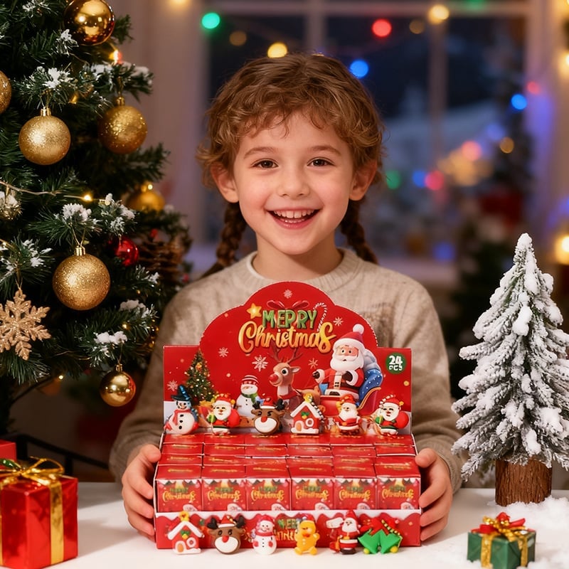 Süße Weihnachts-Blindbox-Anhänger