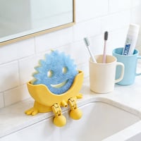 Smiley Dishwashing Sponge Holder