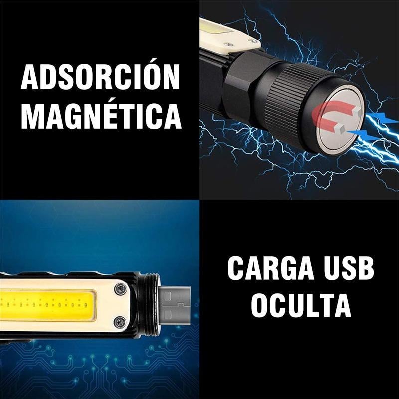 Linterna anticaída magnética multifuncional