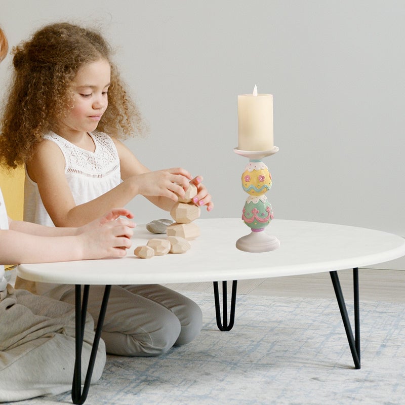 Easter candle holder