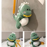 Sac d'épaule de Dinosaure de Dessin Animé en Peluche