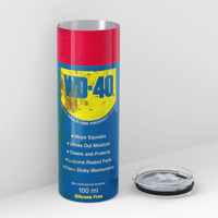 Thermosbecher mit Schmutzmuster