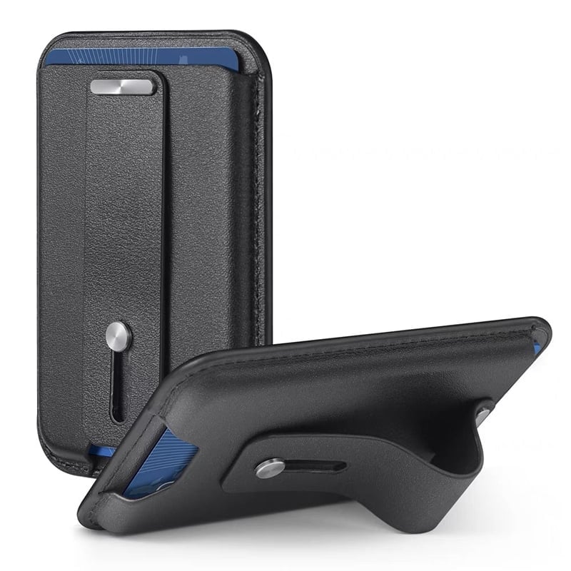 Magnetic Ring Stand Phone Card Holder