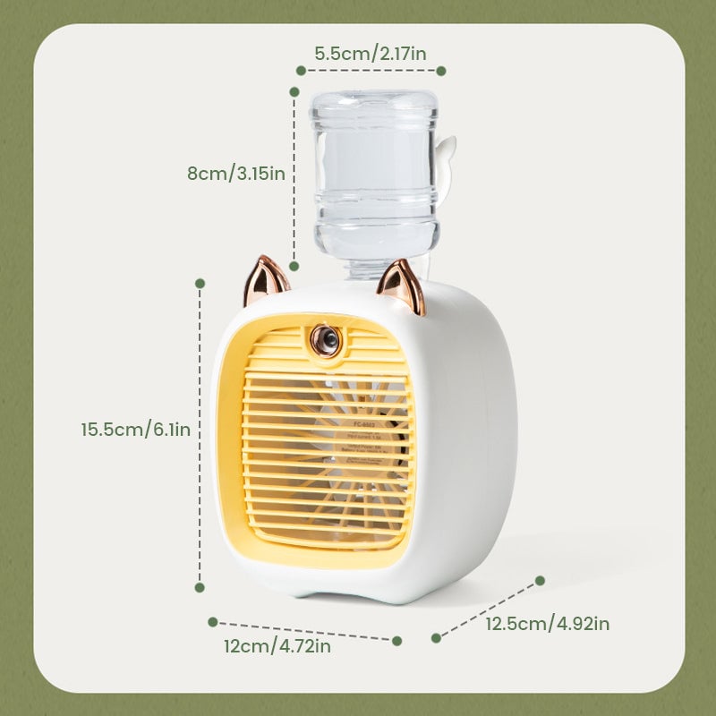 🎉Sommer-Specials🎉Tragbare Sprühventilatoren