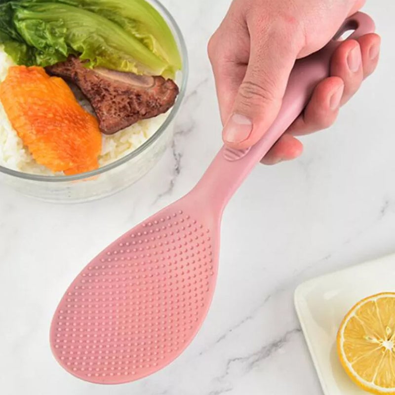 Non-Tipping Standable Rice Scoop