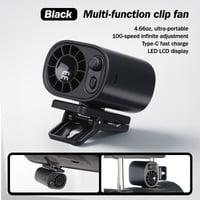 Outdoor clip waist fan