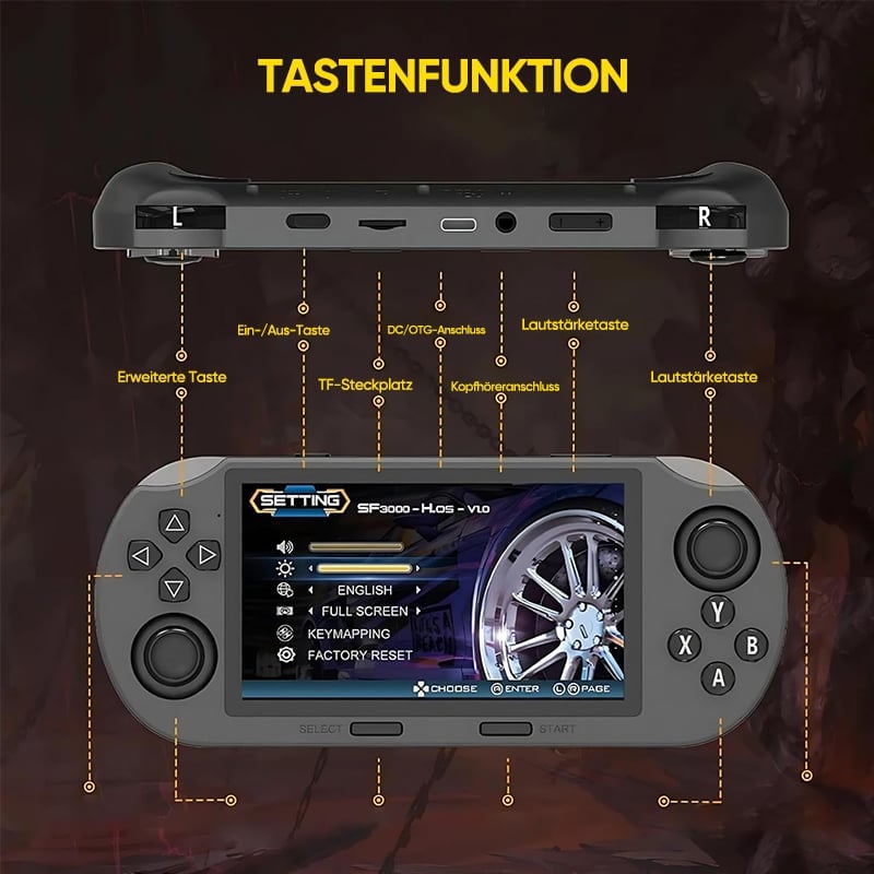 Handheld-Spielkonsole