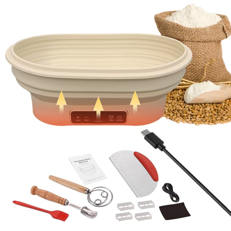 Electric Thermostatic Silicone Batter Bowl