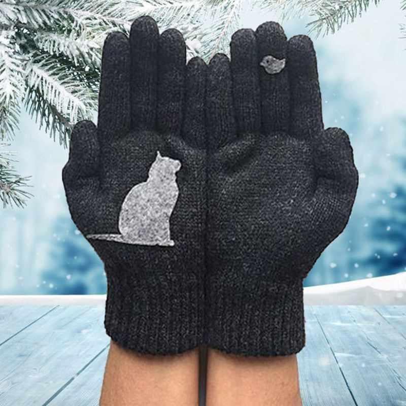 Guantes de Algodón Estilo Gato