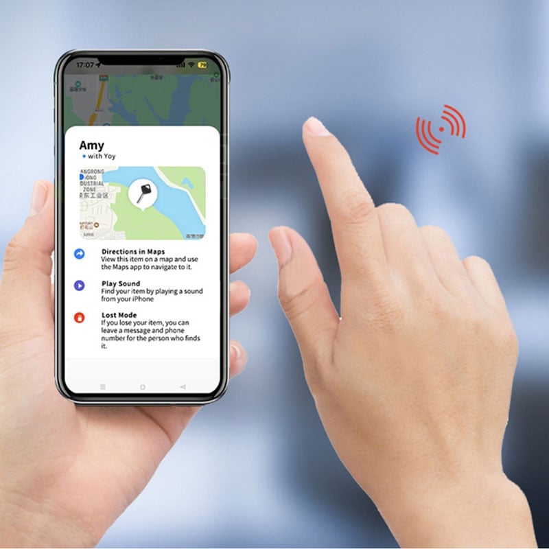 Ultraschlanke Globale Tracker-Karte