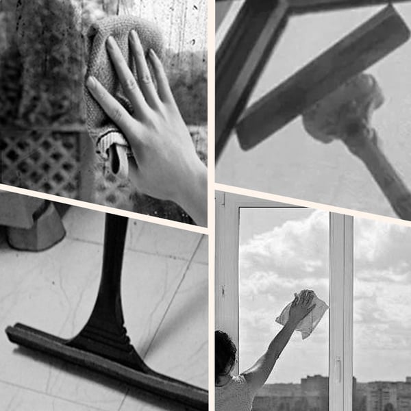 Multi-Purpose Foldable Window Cleaning Brush