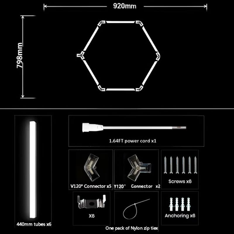 Kexon™ Hexagon LED Ceiling Light