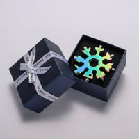 Sakerplus 18-in-1 Stainless Steel Snowflakes Multi-tool
