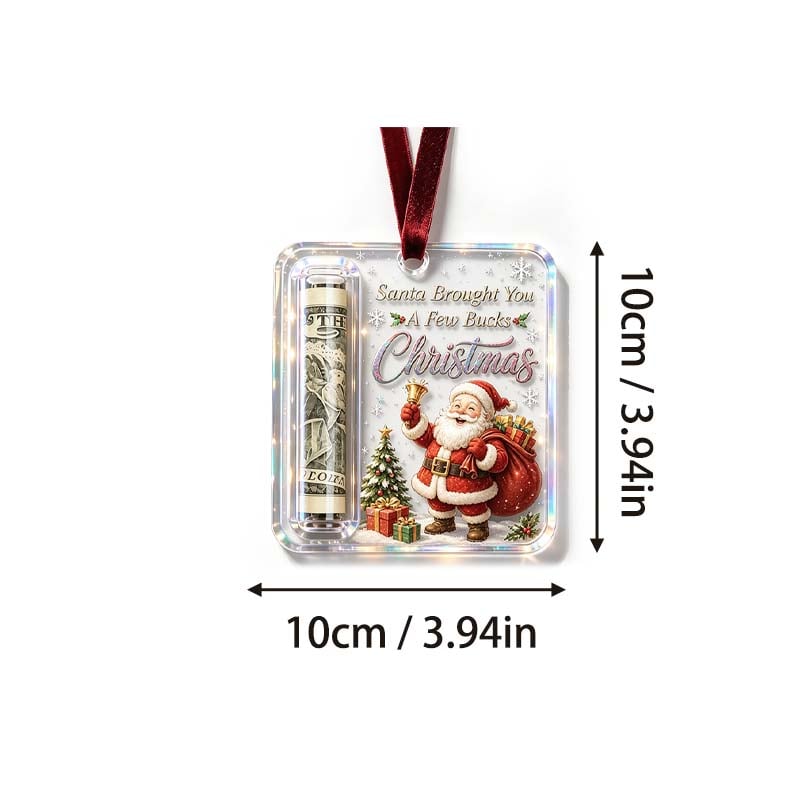 Christmas Cash Gift Ornament