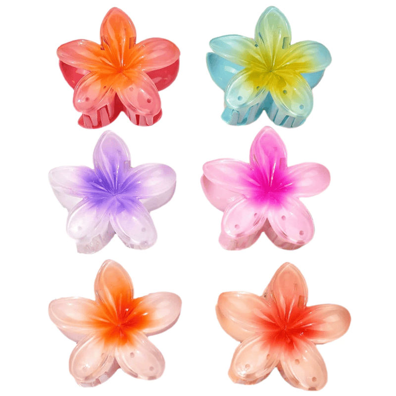 🌸💮Hawaiian flower hair clip🪷🏵️