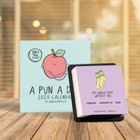 🥳2025 A Pun A Day Desktop Calendar