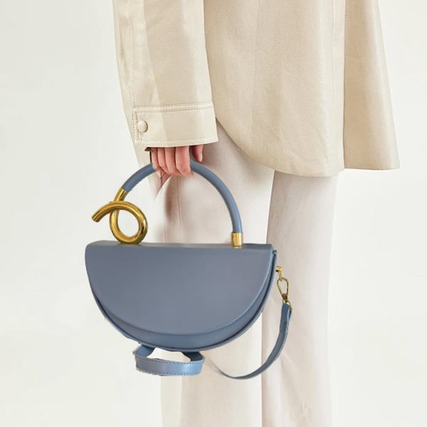 Women's Fashionable Solid Color Handbag