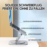 💻Drehbare Laptophalterung aus Aluminiumlegierung