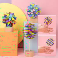 Wood Rotating Magic Wand