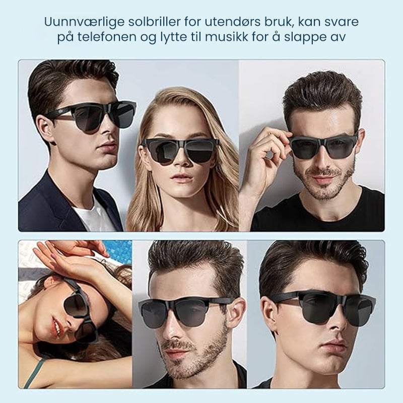 2024 Oppgrader Bluetooth-solbriller