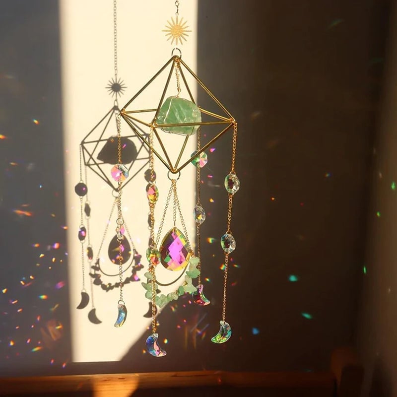 Crystal Sun Catcher Hanging Wind Chime
